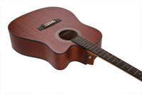 Mahogany Acoustic Guitar - instruments express