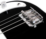 Deviser Bass Guitar LB-1 Black - Instruments Express