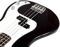 Deviser Bass Guitar LB-1 Black - Instruments Express