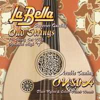 LaBella Ou80-A Oud strings 12-Strings Set Wiht Optional High "F" /  مجموعة اوتار العود لا بيلا  مع وتر الفا