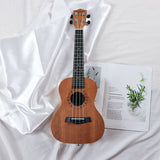 Ukulele 23" Mahogany Natural Matte /  اوكوليلي مصنوعة من خشب الماهونغي الطبيعي