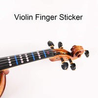 Violin Fingerboard Beginner Guide Stickers / ملصقات دليل المبتدئين للكمان